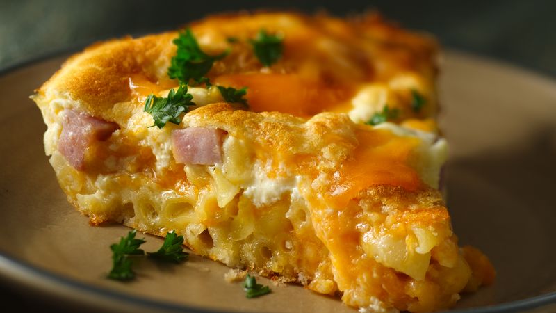 Torta de presunto e queijo