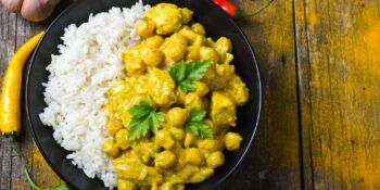 Frango ao molho com curry