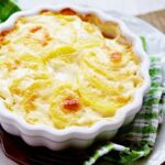 gratinado de linguiça e batata tudo gostoso