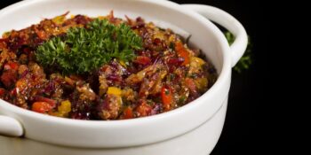 Caponata de berinjela