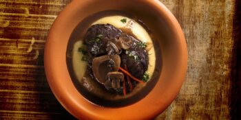 Ossobuco com polenta