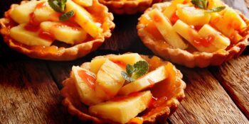 Mini tortas de abacaxi