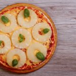Receita de pizza com abacaxi e hortelã mega refrescante