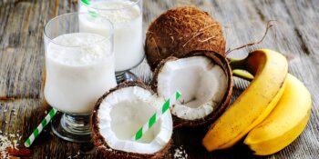 Suco com coco