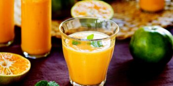 Suco detox barato de frutas cítricas