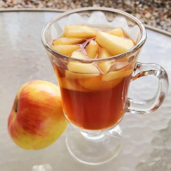 suco de maçã com canela palmirinha