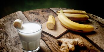 Vitamina com banana