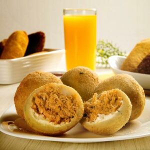 Esse salgadinho de frango com requeijão está bombando na web