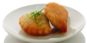 Rissole de milho com frango