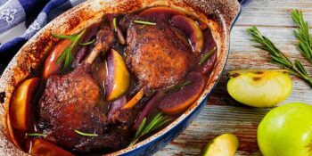Pato ao molho de vinho
