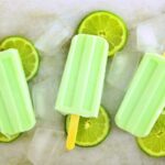Picolé de limão cremoso para se refrescar no calor deste verão