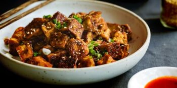Tofu assado crocante