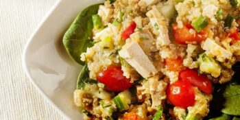 Salada de quinoa