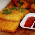 Rissole de presunto e queijo igual de lanchonete para dar água na boca