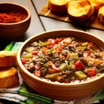 Ensopado de proteína de soja simples e fácil