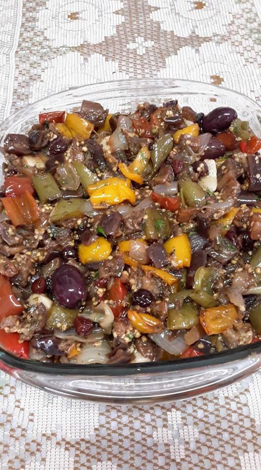 caponata de berinjela edu guedes