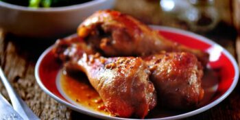 Coxas de frango na mostarda