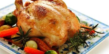 Frango assado com tempero fácil