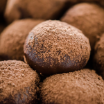 Brigadeiro de chocolate com canela