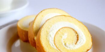 Rocambole com recheio de cream cheese