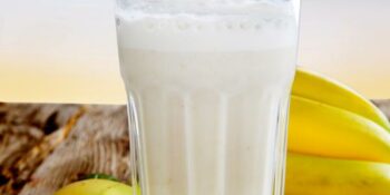 vitamina de banana e gengibre