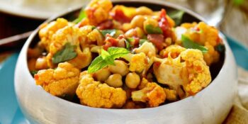couve-flor ao curry