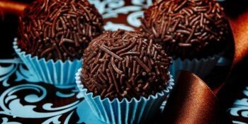 brigadeiro com passas ao rum