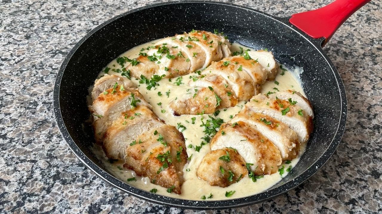 Frango com molho de alho simples tudo gostoso