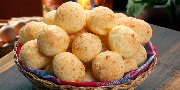 Pão de queijo light