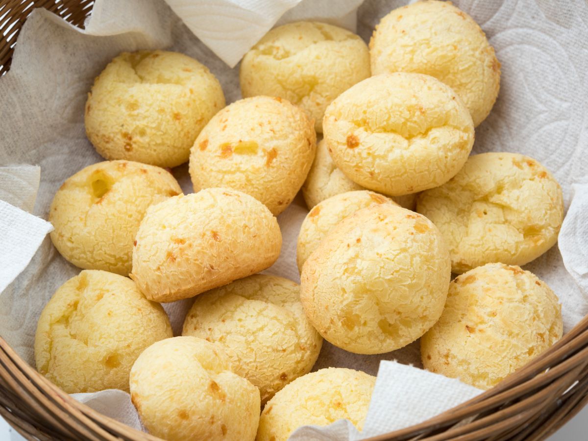 Pão de queijo light