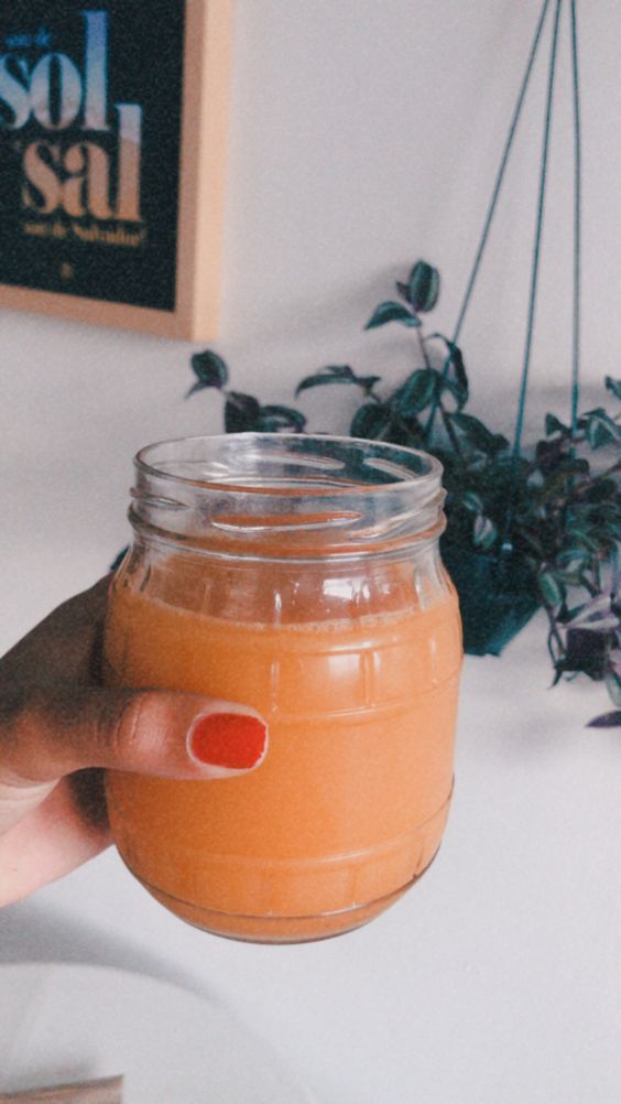 Suco detox de laranja, limão e tangerina ana maria palmirinha edu guedes