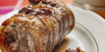 enroladinho de carne e bacon