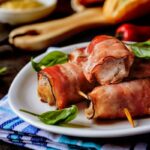 aperitivo de atum com bacon tudo gostoso