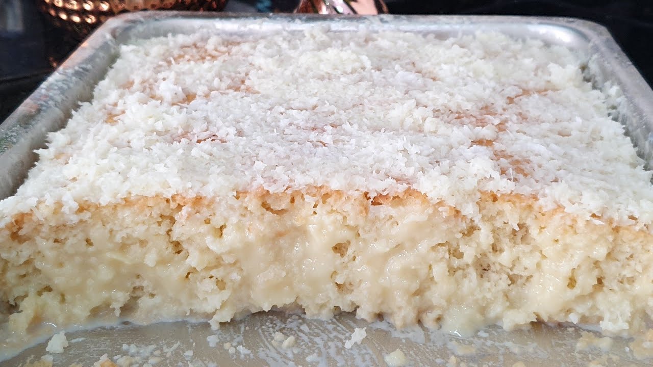 torta de coco molhada tudo gostoso palmirinha ana maria braga