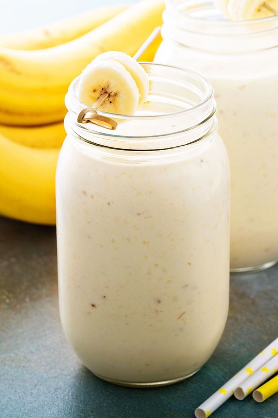  vitamina de banana e gengibre cremoso tudo gostoso