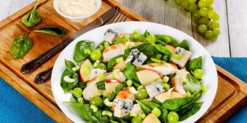 salada com gorgonzola