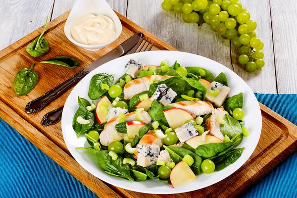 Receita de salada com gorgonzola muito fácil