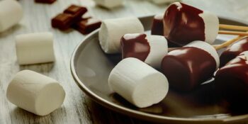 marshmallows com chocolate