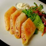 Panqueca de presunto e queijo: receita rápida para lanche