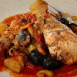 coxa de frango fácil com molho de tomate prático