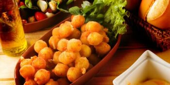 aperitivo de queijo provolone