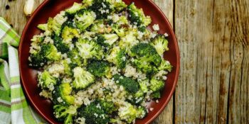 salada com quinoa