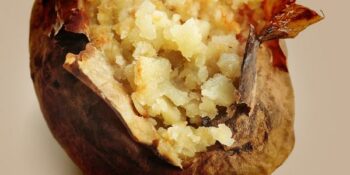 batata assada com manteiga