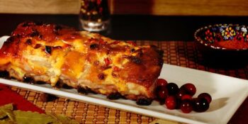 costelinha com geleia de laranja