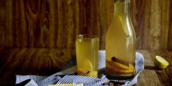 limonada com canela e cravo