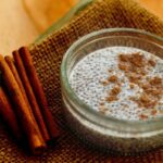 pudim de chia com canela tudo gostoso