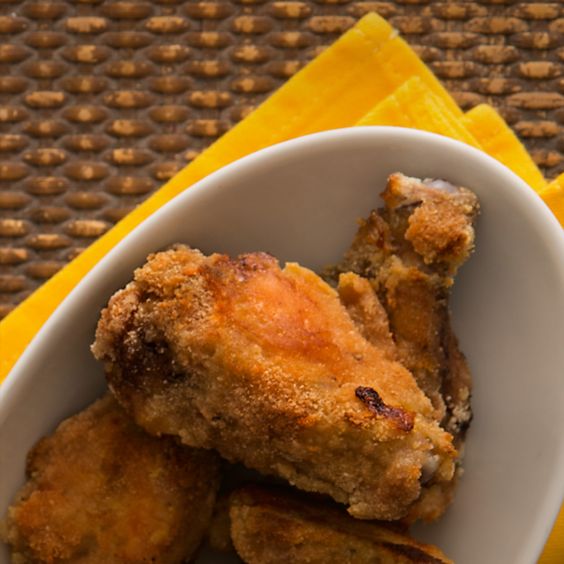 coxinha empanada com parmesão prático demais