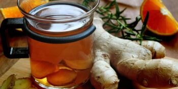 chá de laranja, gengibre e canela