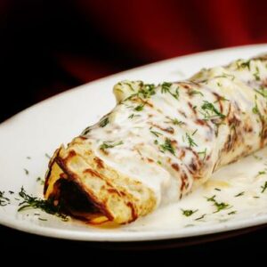 Receita de panqueca de frango e palmito ideal para seu lanche