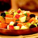 salada de batata doce e maçã simples e fácil